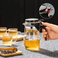 Glass Push Kettle: The Ultimate Tea Brewing Device - Radhikas Fine Teas and Whatnots