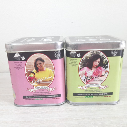 Custom Tea Tins - Choose Your Leaf and Color - Radhikas Fine Teas and Whatnots