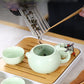 Exquisite Tea Party Set - Enjoy Tea Time with Friends with this Charming Kettle Set - Radhikas Fine Teas and Whatnots