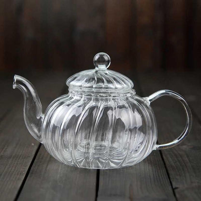 Exquisite Victorian Glass Kettle With Infuser - A Must-Have for Tea Lovers - Radhikas Fine Teas and Whatnots