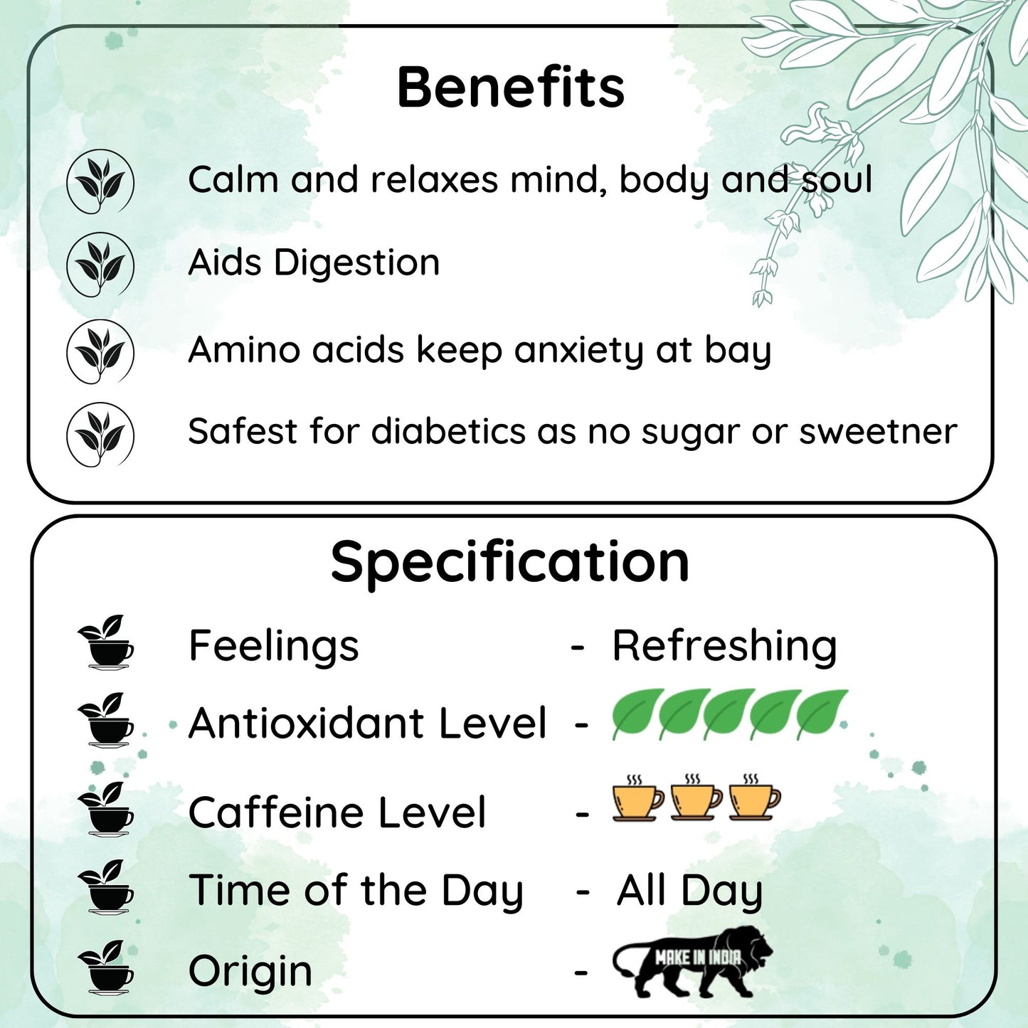 GUT HEALTH Spearmint Darjeeling Leaf