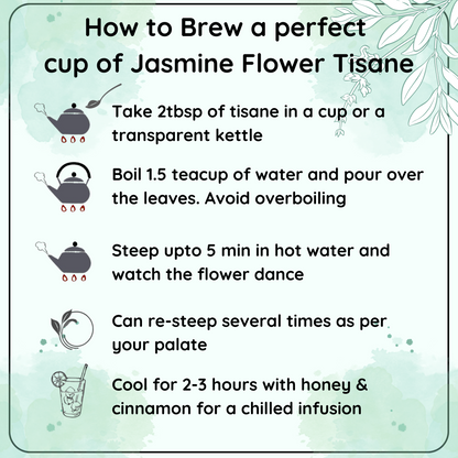 HORMONAL BALANCE Jasmine Flower Decaf Tisane