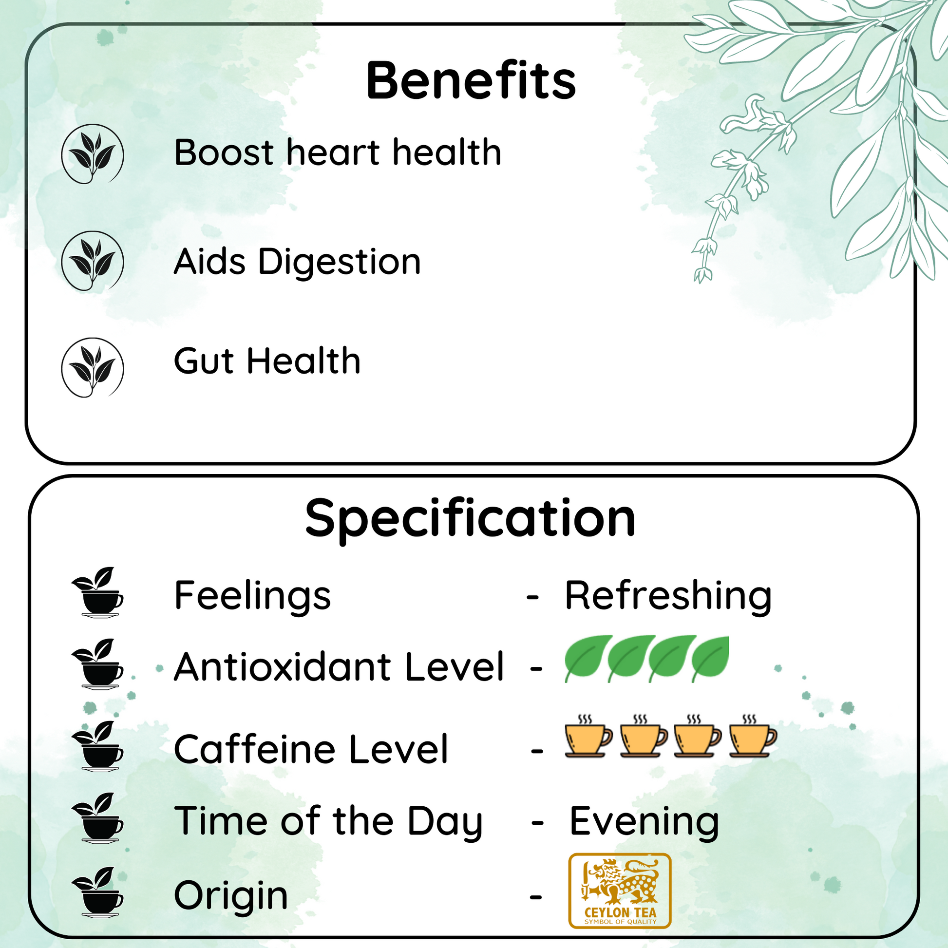 HORMONAL BALANCE Lanka Raspberry Tea