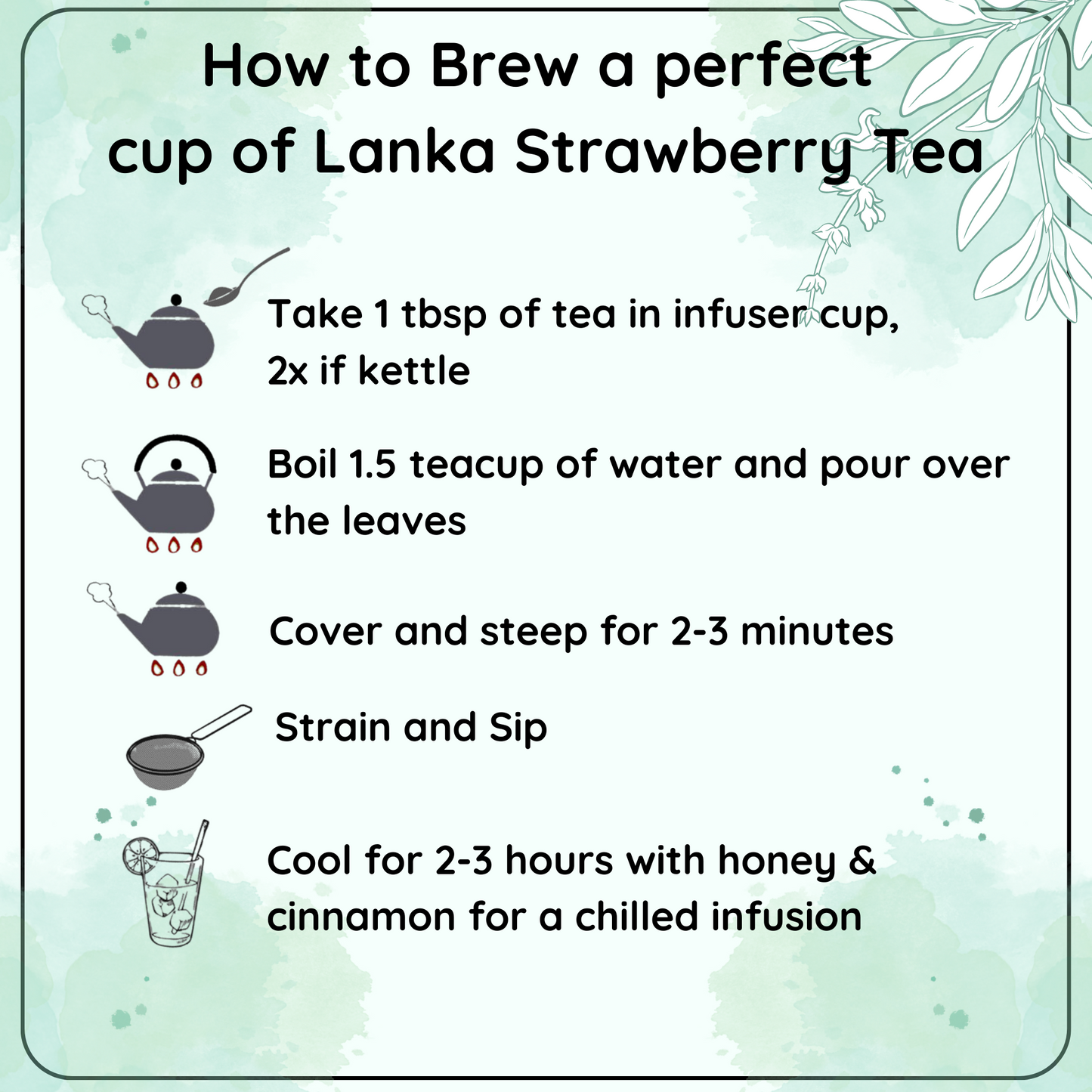 HORMONAL BALANCE Lanka Strawberry Tea