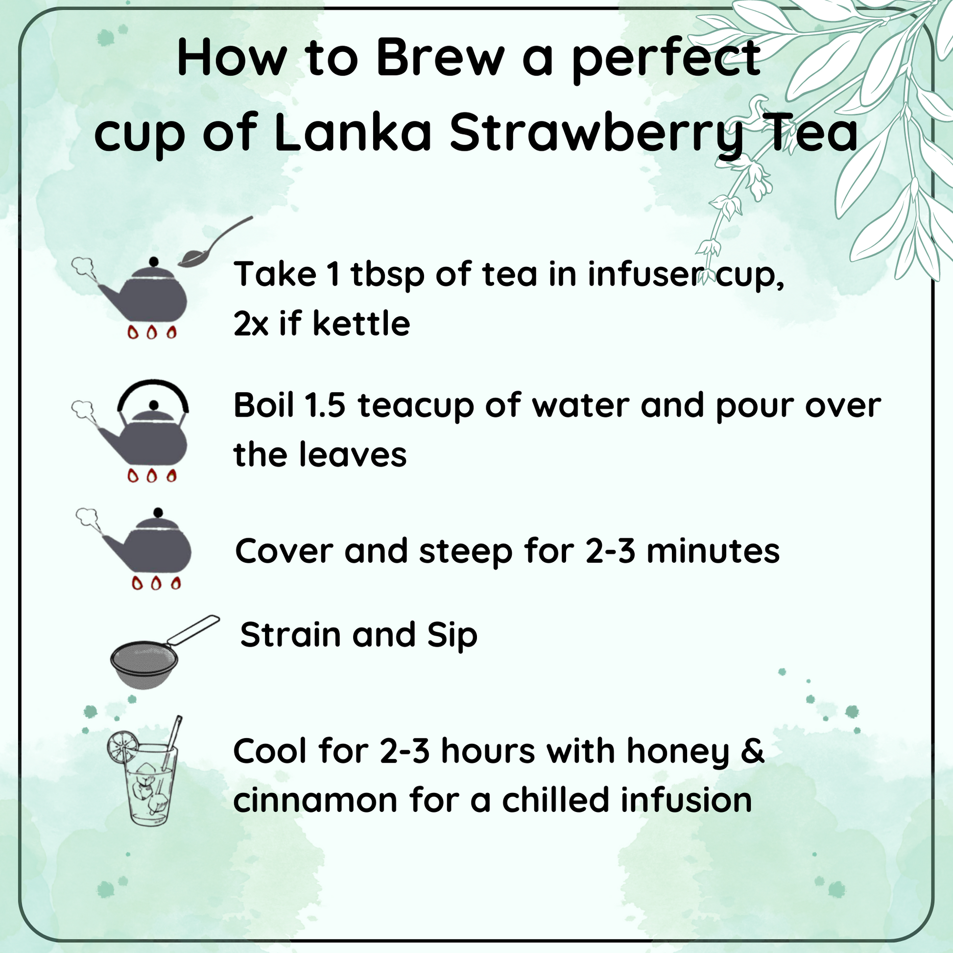 HORMONAL BALANCE Lanka Strawberry Tea