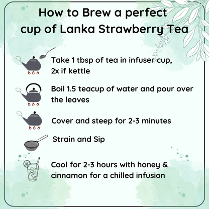 HORMONAL BALANCE Lanka Strawberry Tea