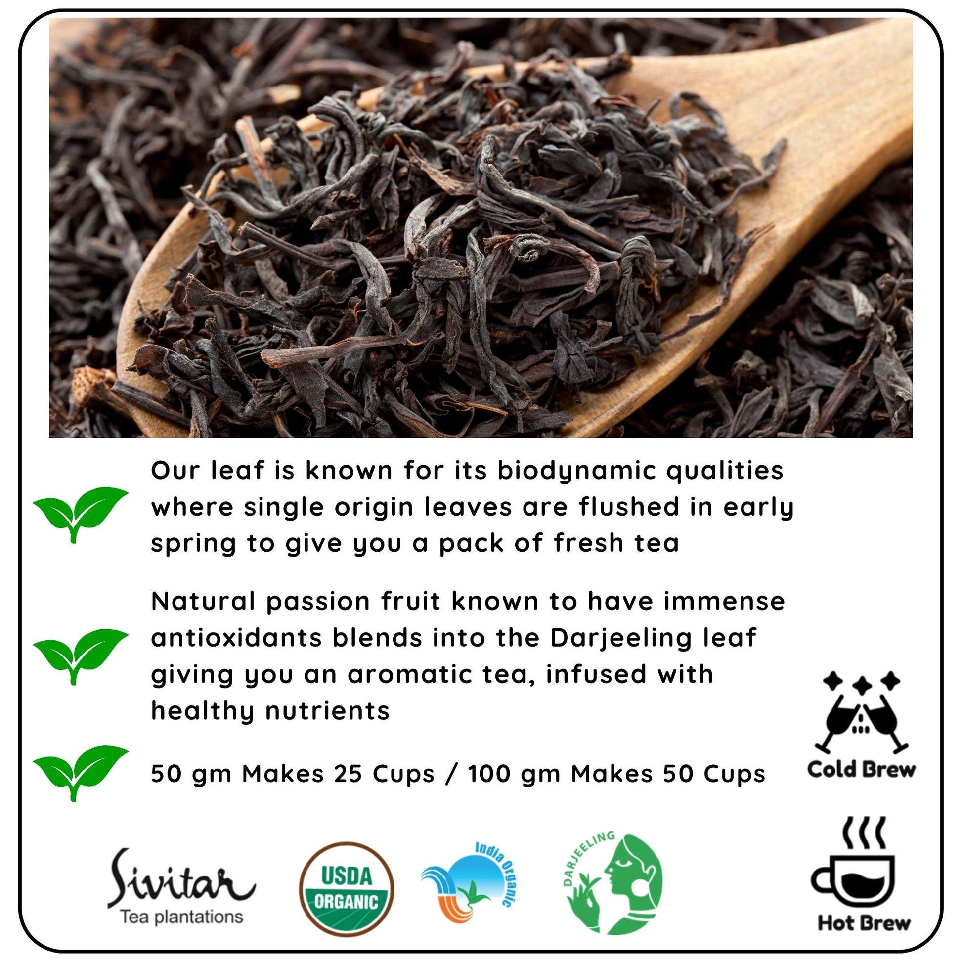 HORMONAL BALANCE Passion Fruit Darjeeling Leaf
