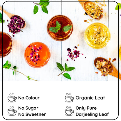 The Holiday (Sampler Pack) - The Benefits of Holiday Collection of Teas for Your Health and Mood - Radhikas Fine Teas and Whatnots