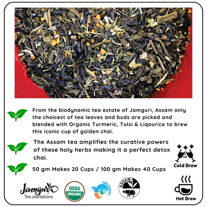 IMMUNITY Turmeric Tulsi Liqourice Chai