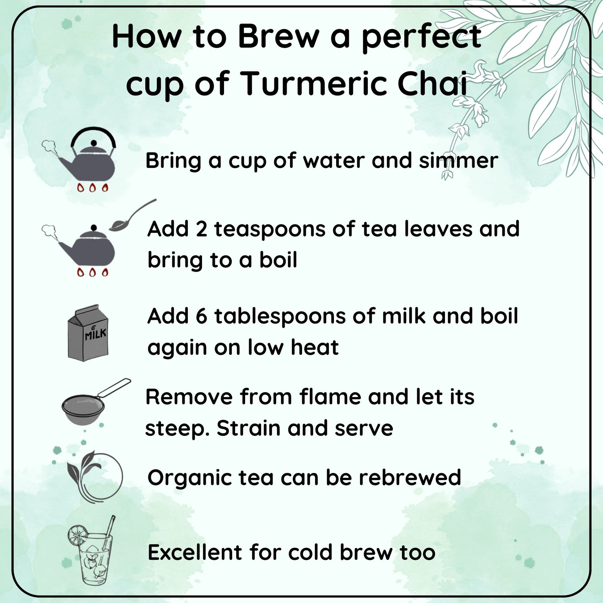 IMMUNITY Turmeric Tulsi Liqourice Chai