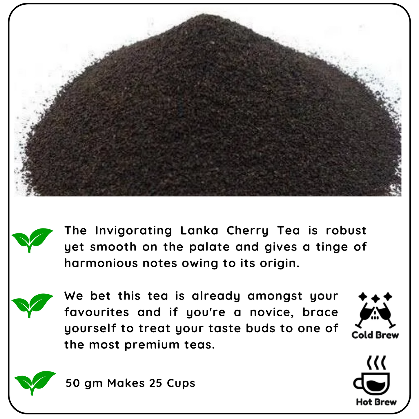 INVIGORATING Lanka Cherry Tea - A Natural Remedy for Insomnia and Stress - Radhikas Fine Teas and Whatnots