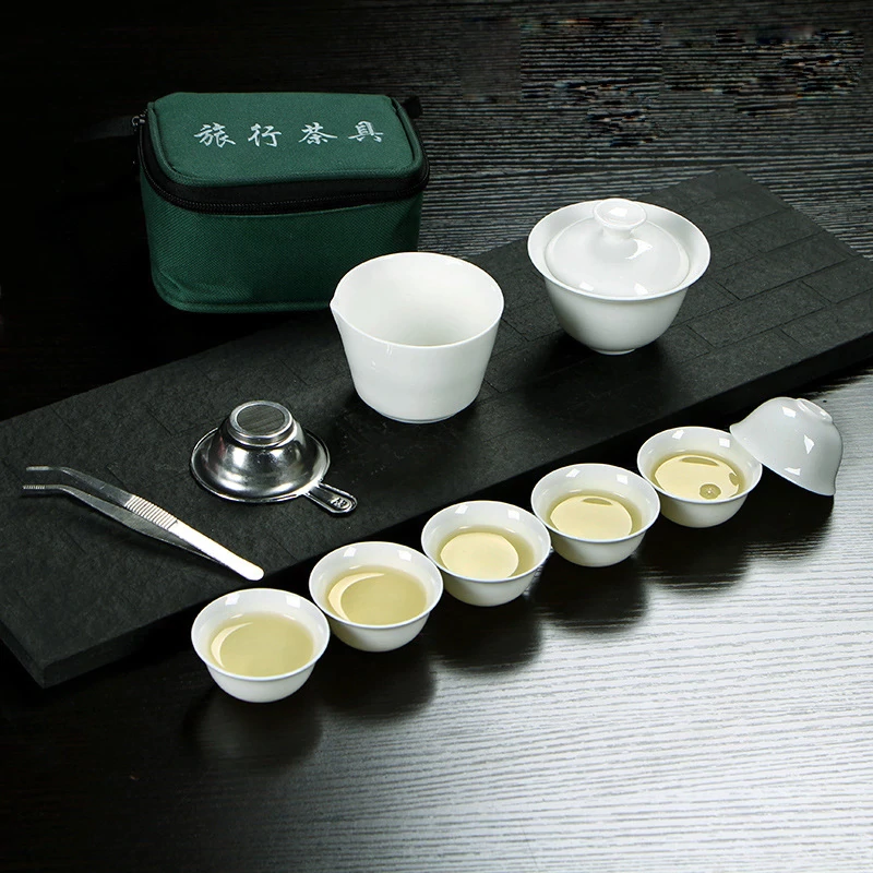 Mini Tea Ceremony Portable Set - Turn Any Occasion into a Tea Party with this Portable Set - Radhikas Fine Teas and Whatnots