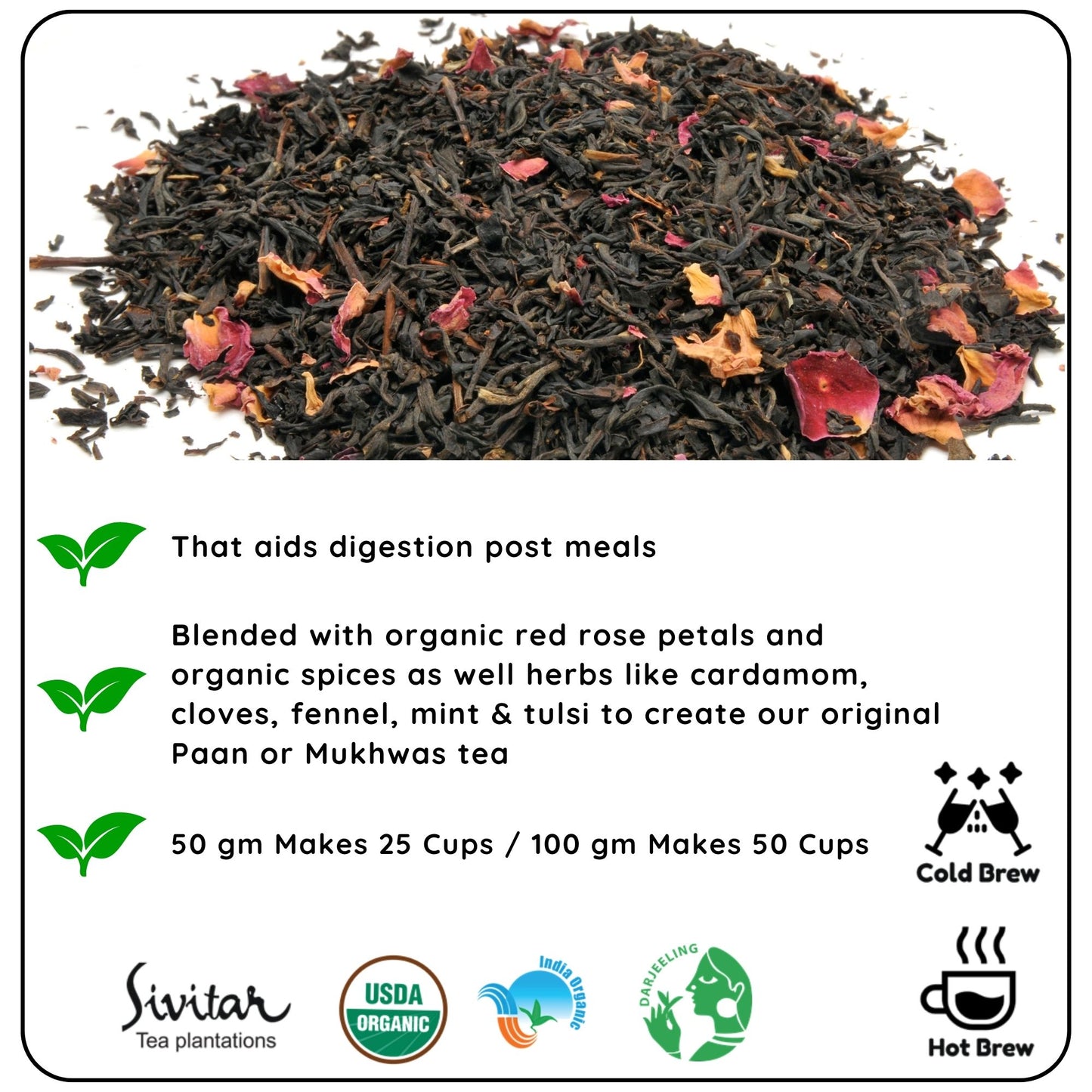 DIGESTIVE Mukhwas Tea - The Benefits of Drinking Digestive Mukhwas Tea for Gut Health and Anxiety Relief - Radhikas Fine Teas and Whatnots