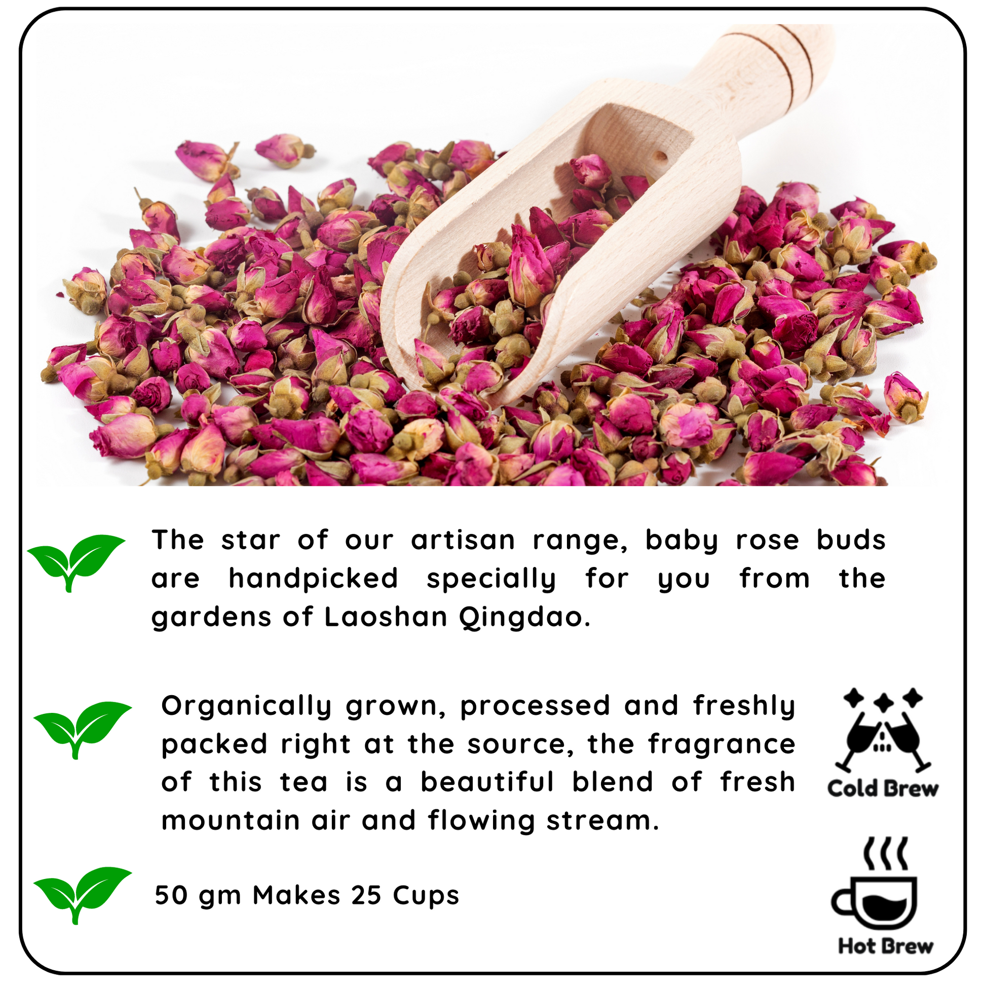 RADIANCE Baby Rose Buds Decaf Tisane
