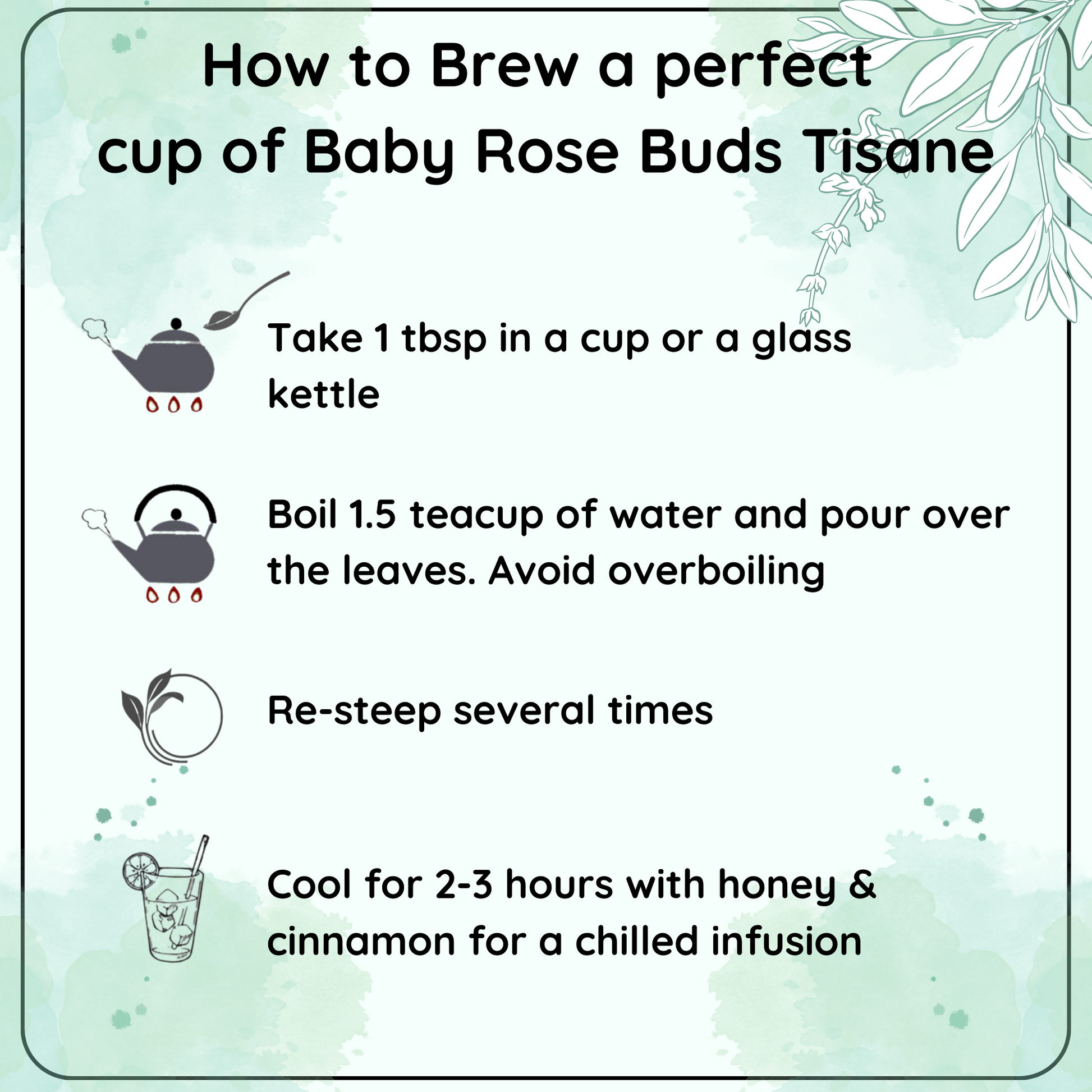 RADIANCE Baby Rose Buds Decaf Tisane