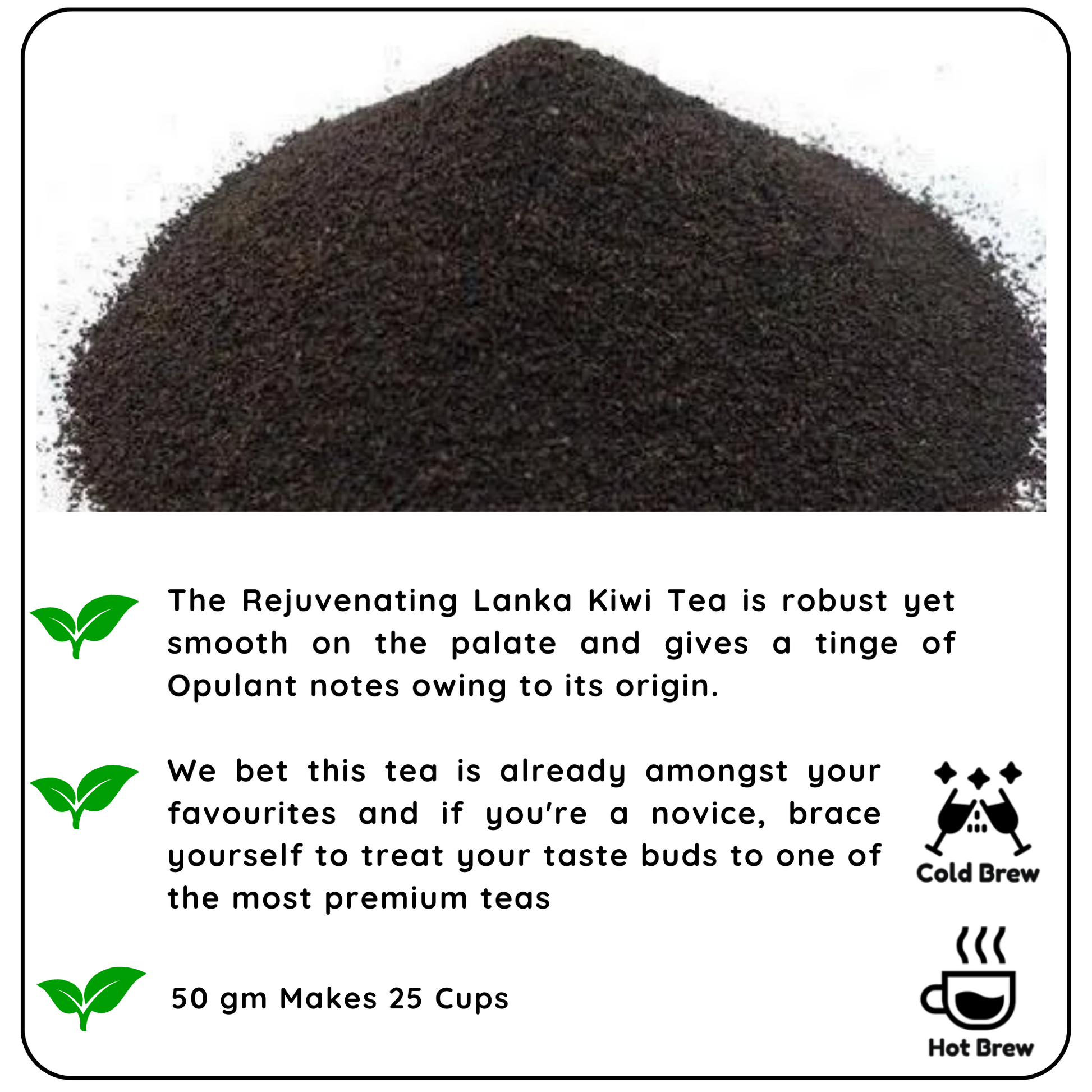 REVVS UP METABOLISM Lanka Kiwi Tea