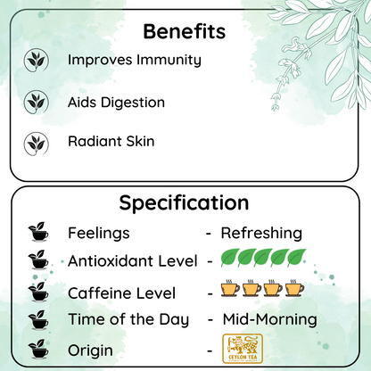 REVVS UP METABOLISM Lanka Kiwi Tea