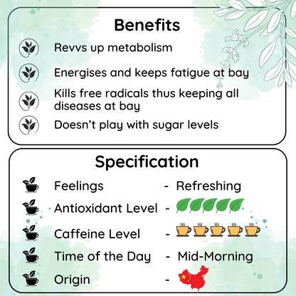 REVVS UP METABOLISM Oolong Shanghai Leaf