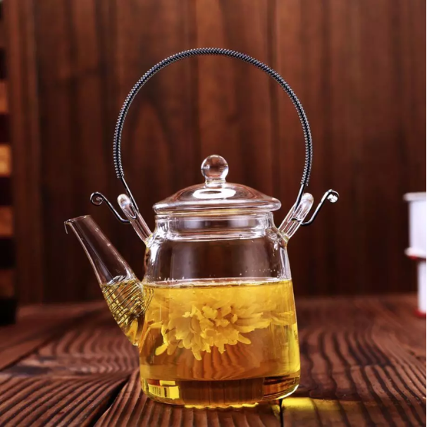 Glass Spring Infuser Kettle - A Smart and Stylish Way to Brew Tea - Radhikas Fine Teas and Whatnots