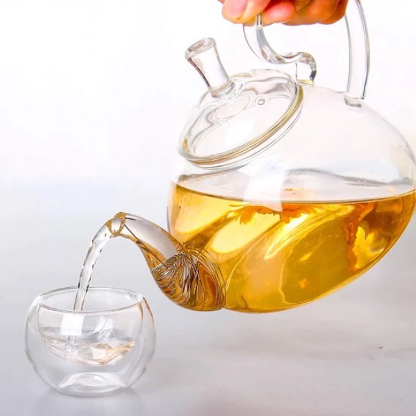 Glass Spring Infuser Round - Brew Loose Leaf Tea with Precision and Style - Radhikas Fine Teas and Whatnots 
