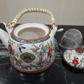 Oriental Porcelian Kettle -  How to Enjoy the Best Tea Experience - Radhikas Fine Teas and Whatnots