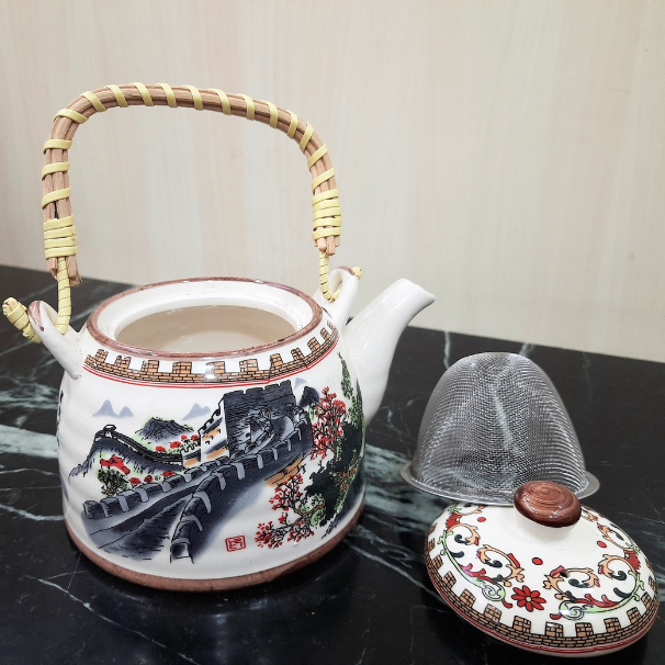 Oriental Porcelian Kettle -  How to Enjoy the Best Tea Experience - Radhikas Fine Teas and Whatnots