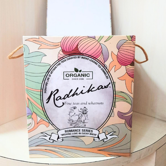 Romance Series Big Gift Box - A Customized and Thoughtful Gift for Tea Lovers - Radhikas Fine Teas and Whatnots