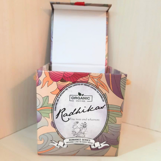 Romance Series Small Gift Box - A Customized and Thoughtful Gift for Tea Lovers - Radhikas Fine Teas and Whatnots