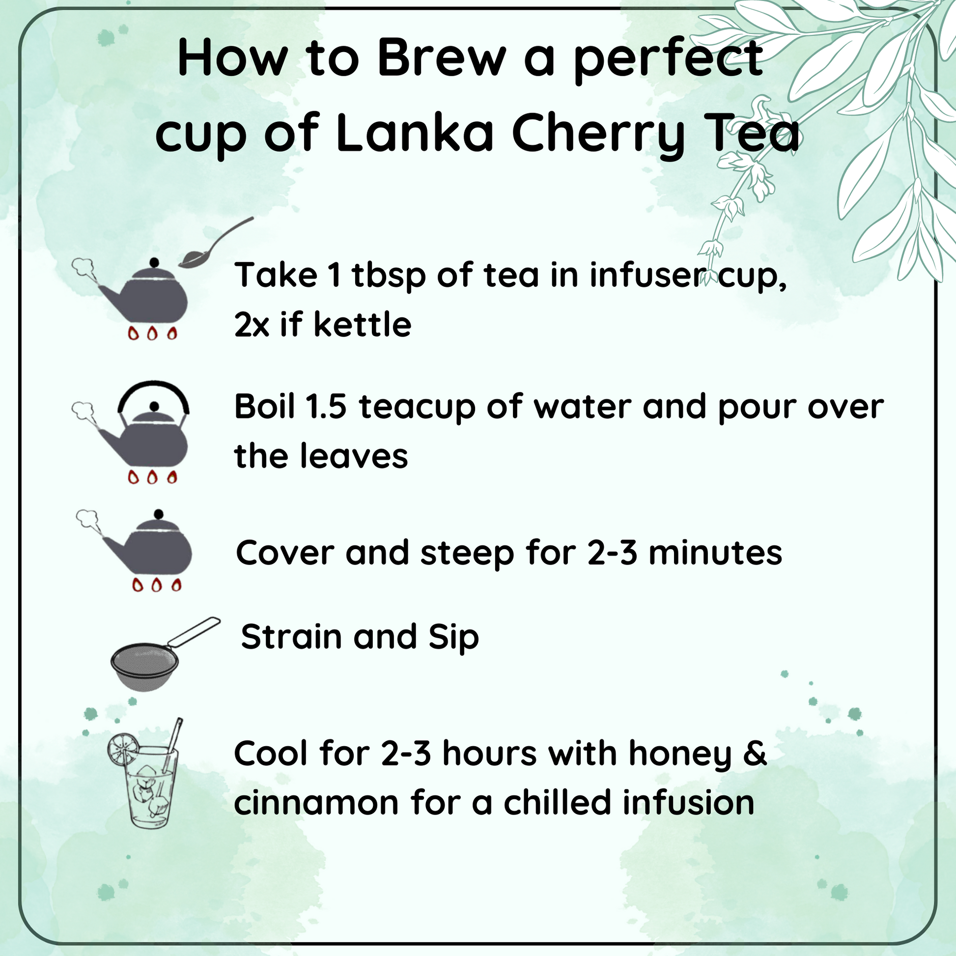 STRESS BUSTER Lanka Cherry Tea