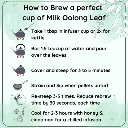 STRESS BUSTER Milk Oolong Leaf
