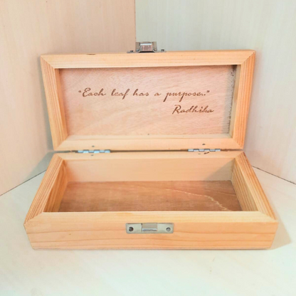 Special Edition Mini Caddie - A Limited-Time Offer to Enjoy Our Exclusive Tea Blends - Radhikas Fine Teas and Whatnots