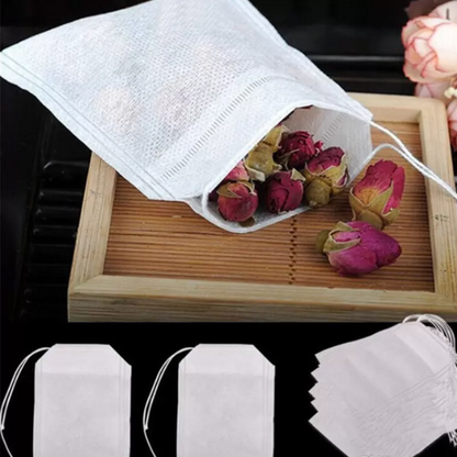 Sustainable Tea Bags (100 Pcs) - Why You Should Switch to Plastic-Free Tea Bags Today - Radhikas Fine Teas and Whatnots
