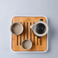 Bamboo Tea Tray - The Best Way to Brew and Blend Tea - Radhikas Fine Teas and Whatnots