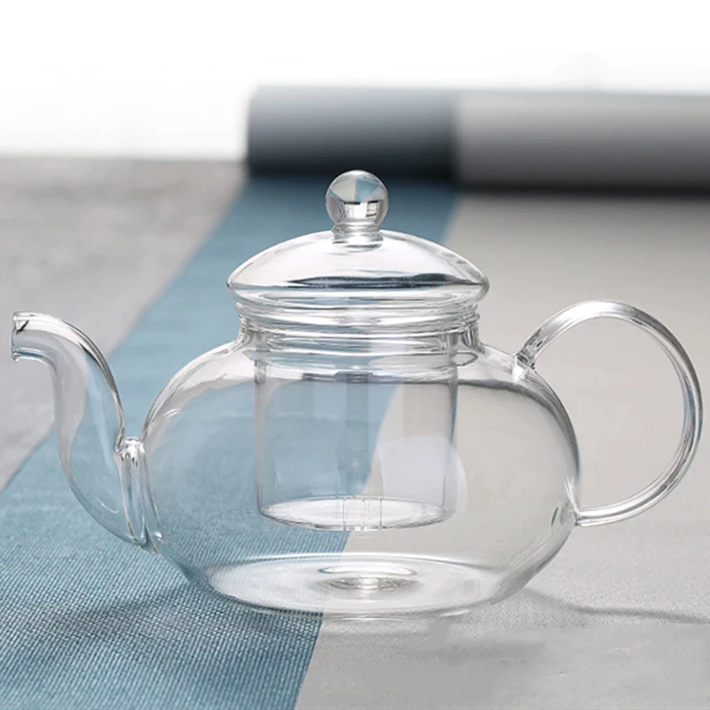 Victorian Round Glass Kettle With Infuser - The Ultimate Tea Accessory - Radhikas Fine Teas and Whatnots